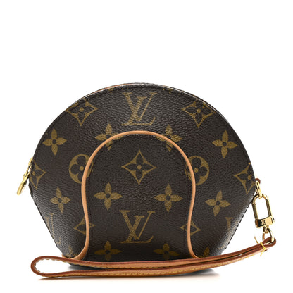 Louis Vuitton Monogram Mini Ellipse Wristlet Clutch 1 of 8