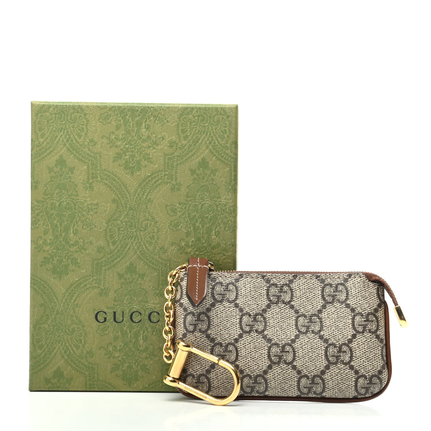 Gucci GG Supreme Monogram Key Case Brown 8 of 8