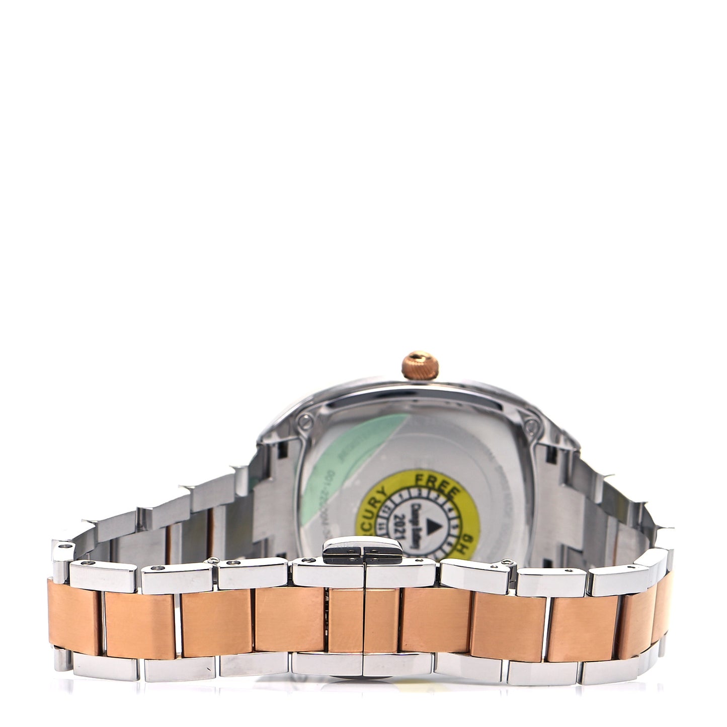 Stainless Steel Mother of Pearl 32mm Momento Two Tone Quartz Watch