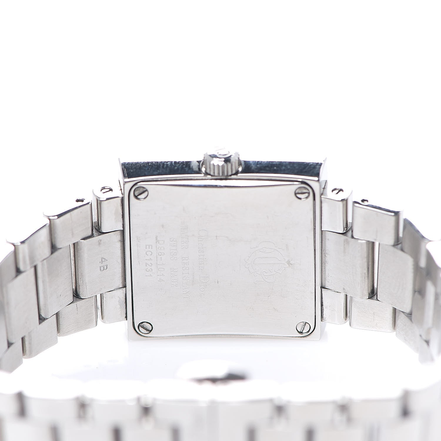 Christian Dior Stainless Steel Diamond 24mm Riva Quartz Watch 5 of 6