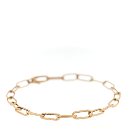 David Yurman 18K Yellow Gold 4mm Madison Classic Chain Bracelet 1 of 3