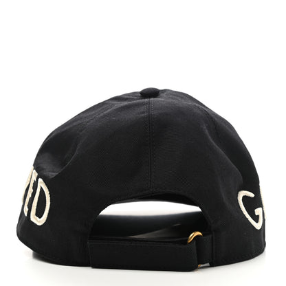 Gucci Cotton Loved Gucci Baseball Hat L Black 5 of 9