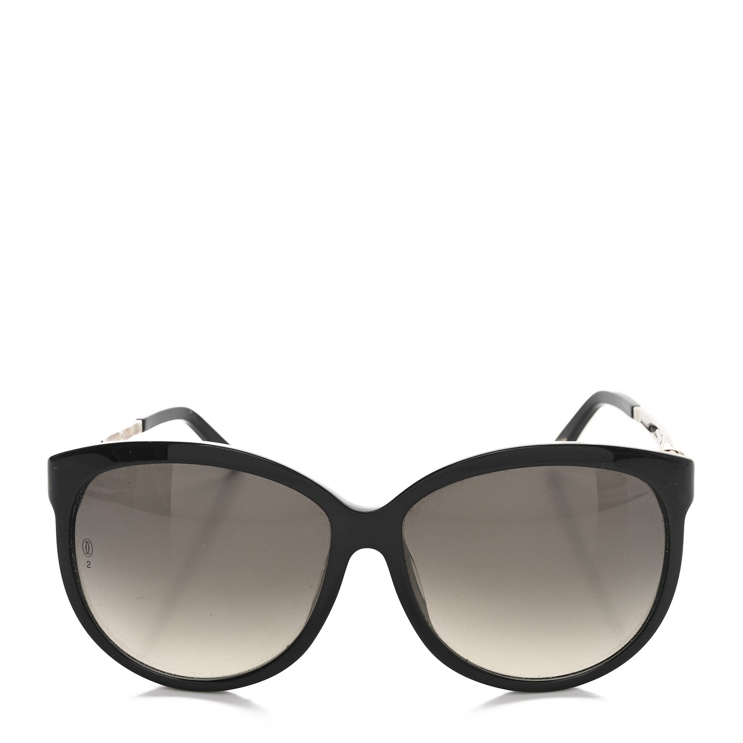 Cartier Trinity Sunglasses 140 Black 1 of 6