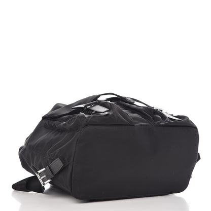Prada Tessuto Nylon Saffiano Medium Backpack Black 4 of 10