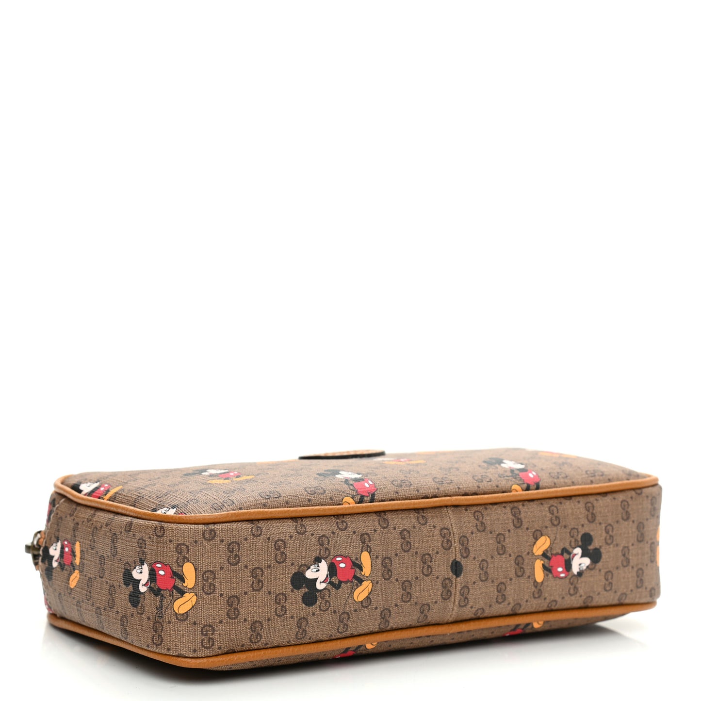 X DISNEY Mini Vintage GG Supreme Monogram Mickey Mouse Small Belt Bag 95 38 Beige Vintage Sun Oil
