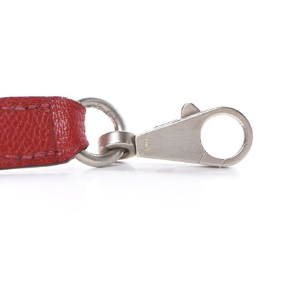 Hermes Chevre Mysore Horseshoe Kelly Retourne 28 Rouge Garance Bleu Obscur 35 of 38