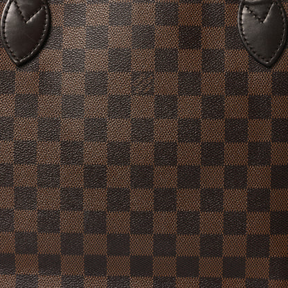 Louis Vuitton Damier Ebene Neo Neverfull MM Rose Ballerine 8 of 12