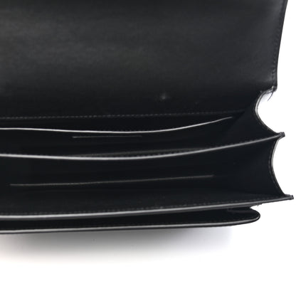 Saint Laurent Coated Bark Calfskin Medium Monogram Sunset Black 5 of 8
