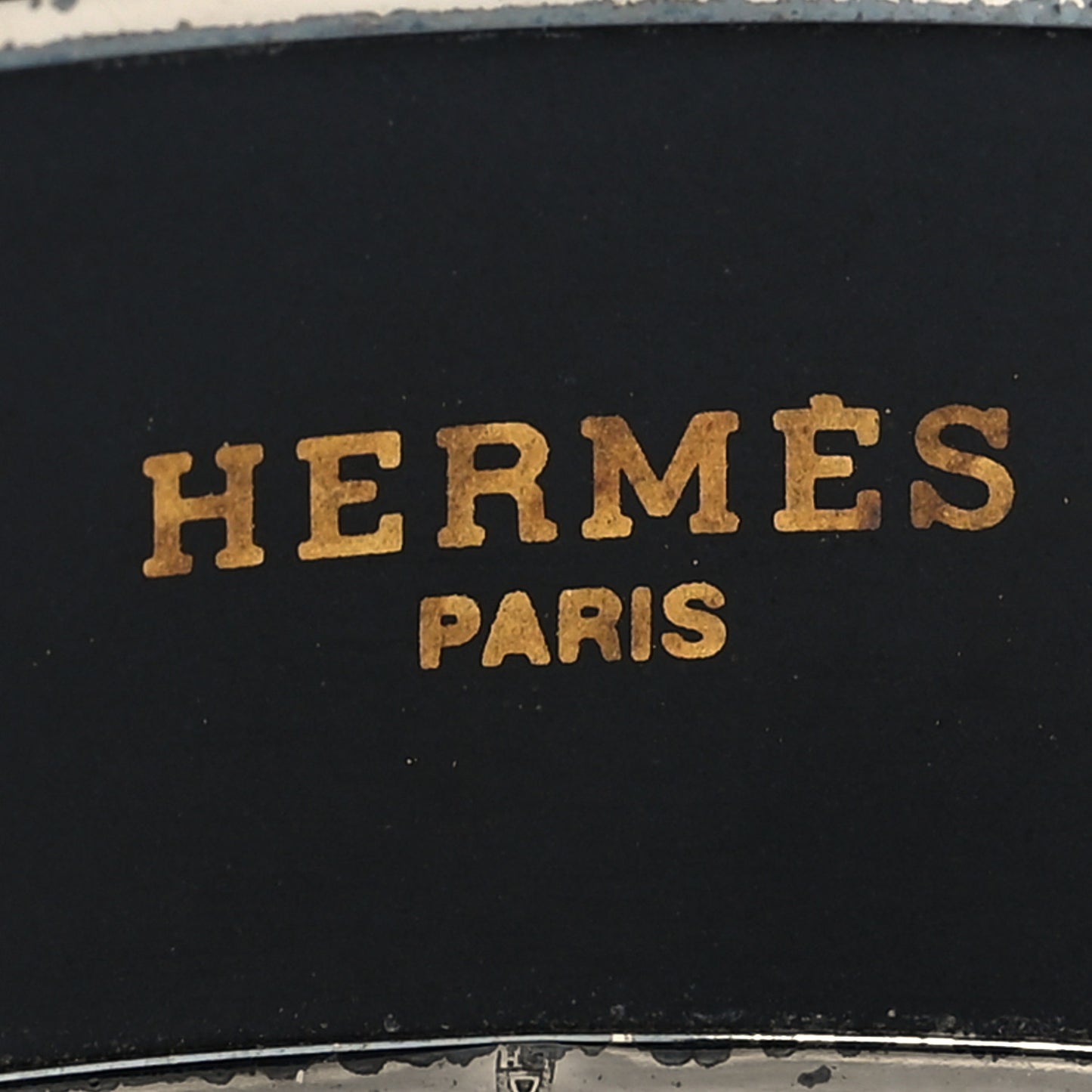 Enamel Printed Wide Recherche H Bracelet 70
