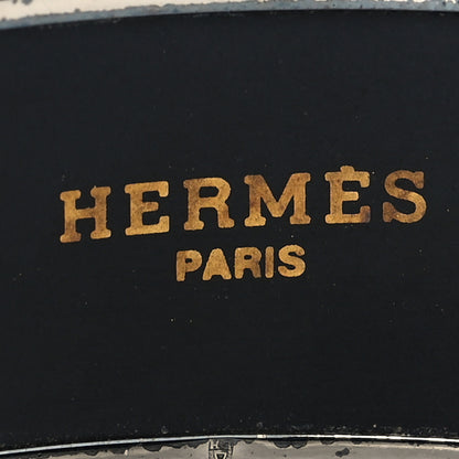 Hermes Enamel Printed Wide Recherche H Bracelet 70 4 of 5