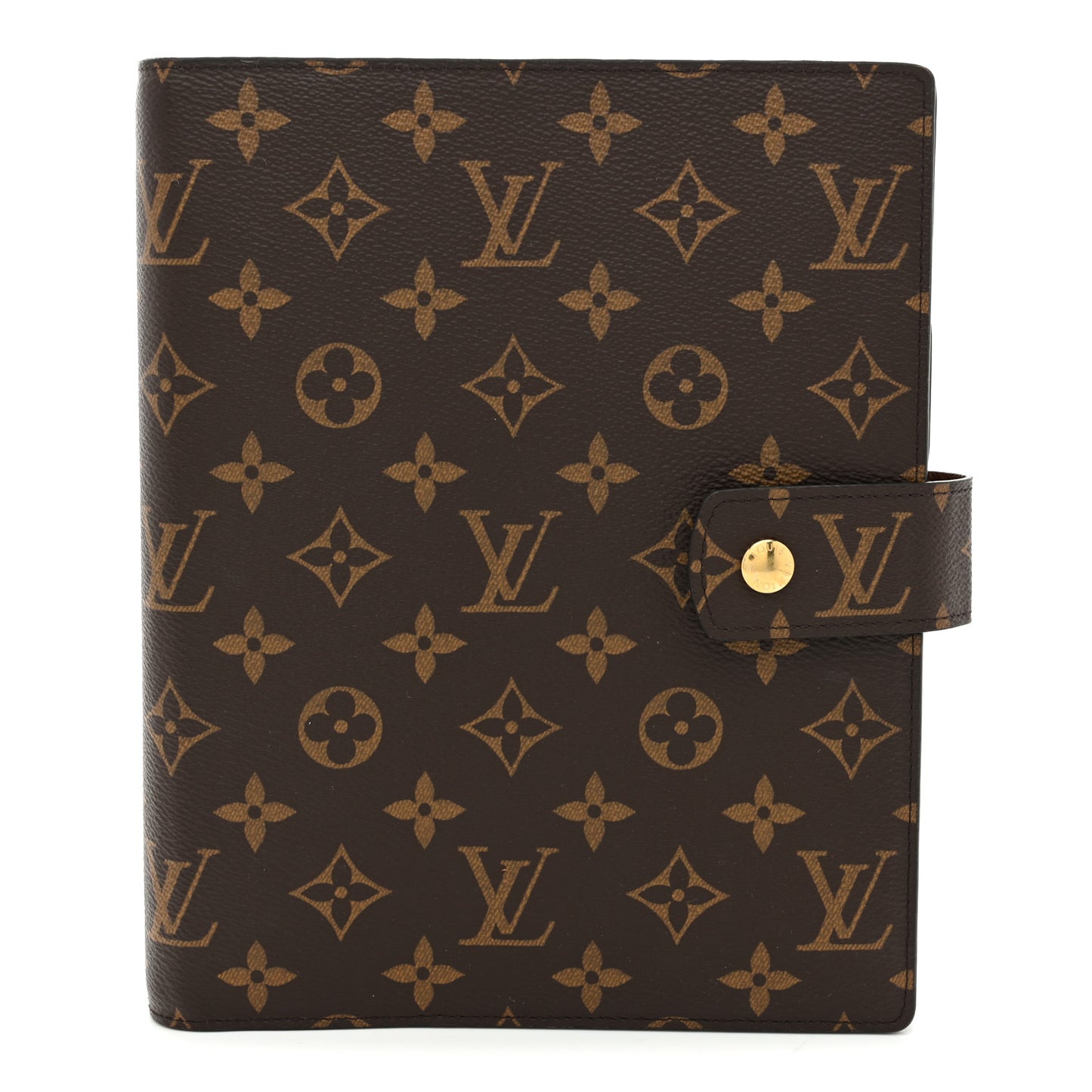 Monogram Large Ring Agenda Cover