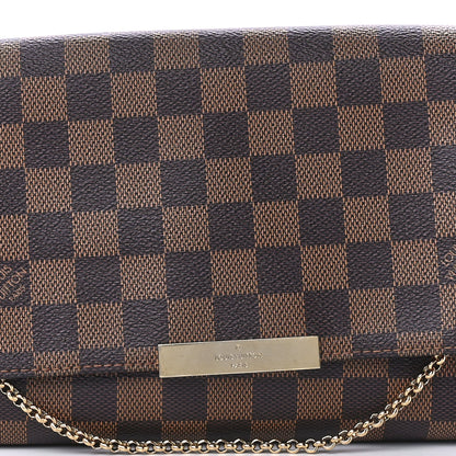 Louis Vuitton Damier Ebene Favorite MM 8 of 11