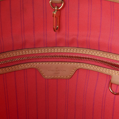 Louis Vuitton Damier Azur Delightful MM Pink 6 of 9