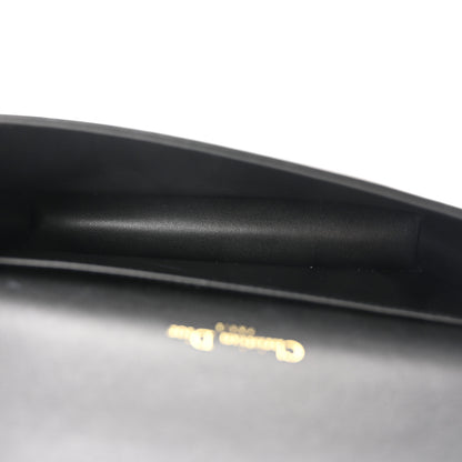 Christian Dior Lambskin Cannage Lady Dior Pouch Black 6 of 12