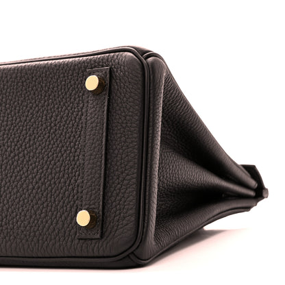 Hermes Togo Birkin 25 Black 10 of 11