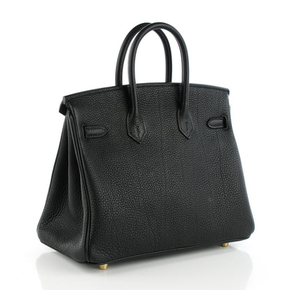 Hermes Togo Birkin 25 Black 3 of 22