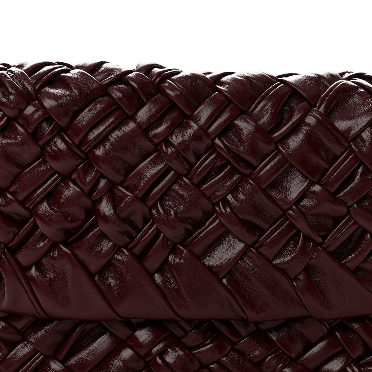 Calfskin Foulard Intreccio Kalimero Citta Shoulder Bag Barolo