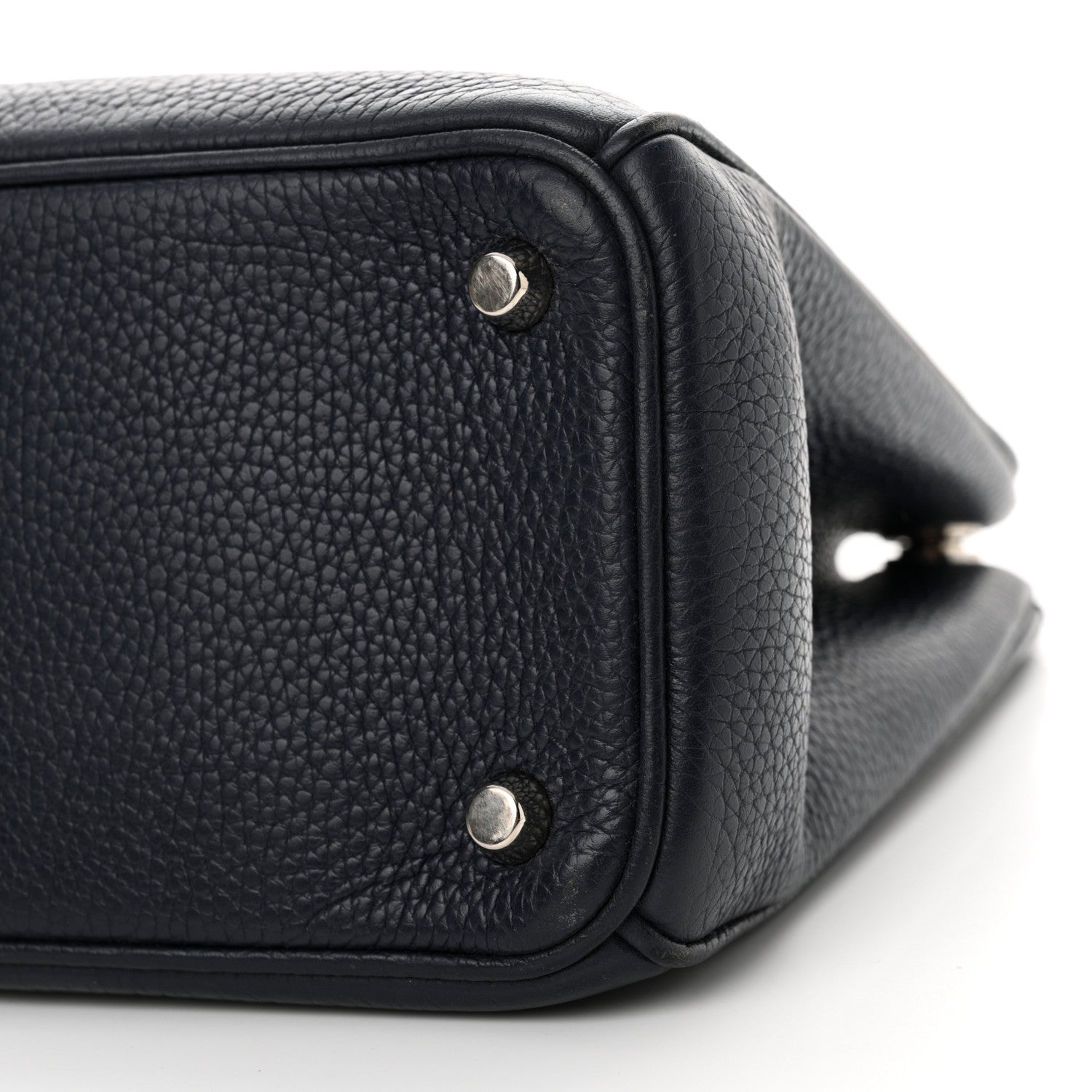 Christian Dior Bullcalf Medium Diorissimo Tote Navy 13 of 16