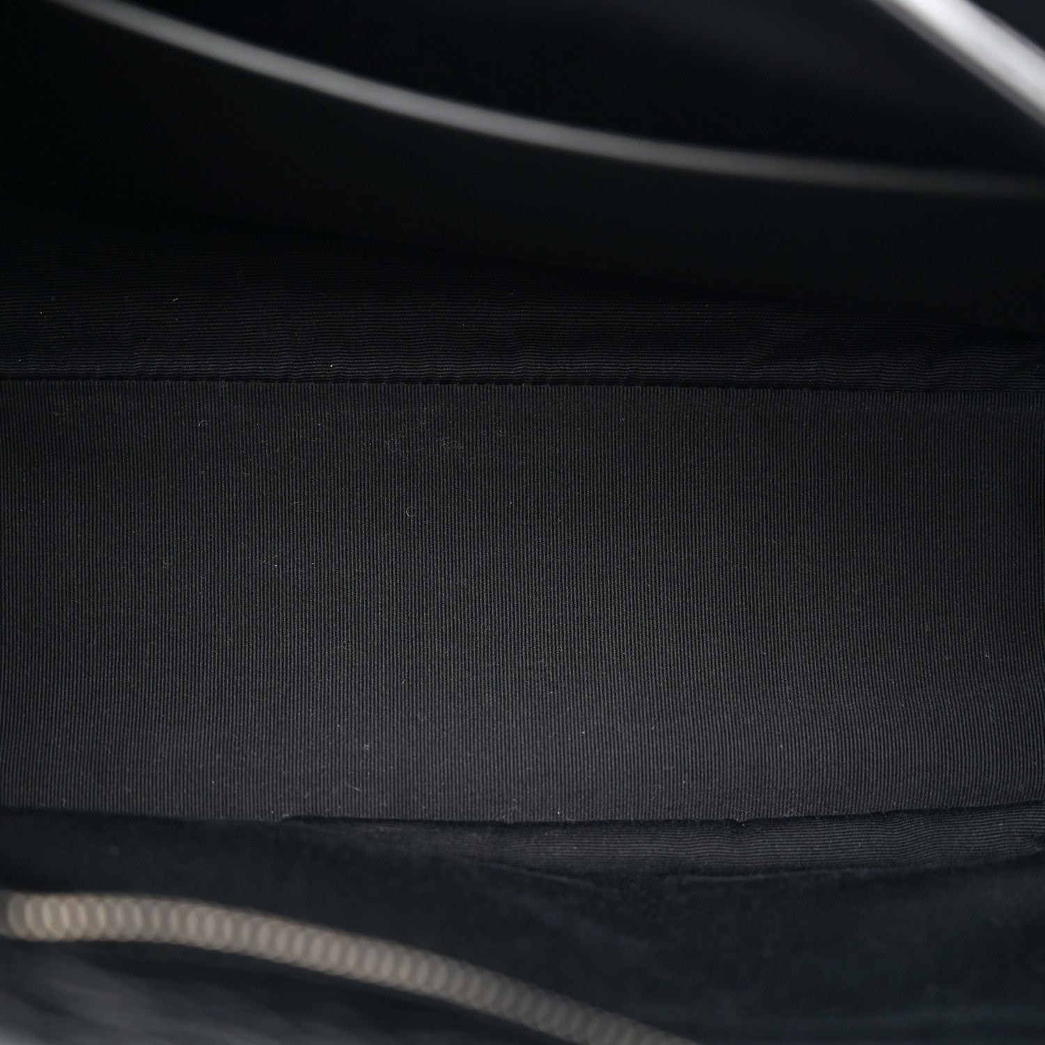 Saint Laurent Crinkled Calfskin Matelasse Monogram Large Niki Chain Satchel Black 5 of 11