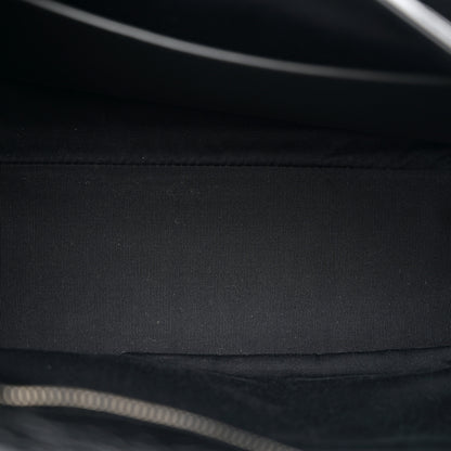 Saint Laurent Crinkled Calfskin Matelasse Monogram Large Niki Chain Satchel Black 5 of 11