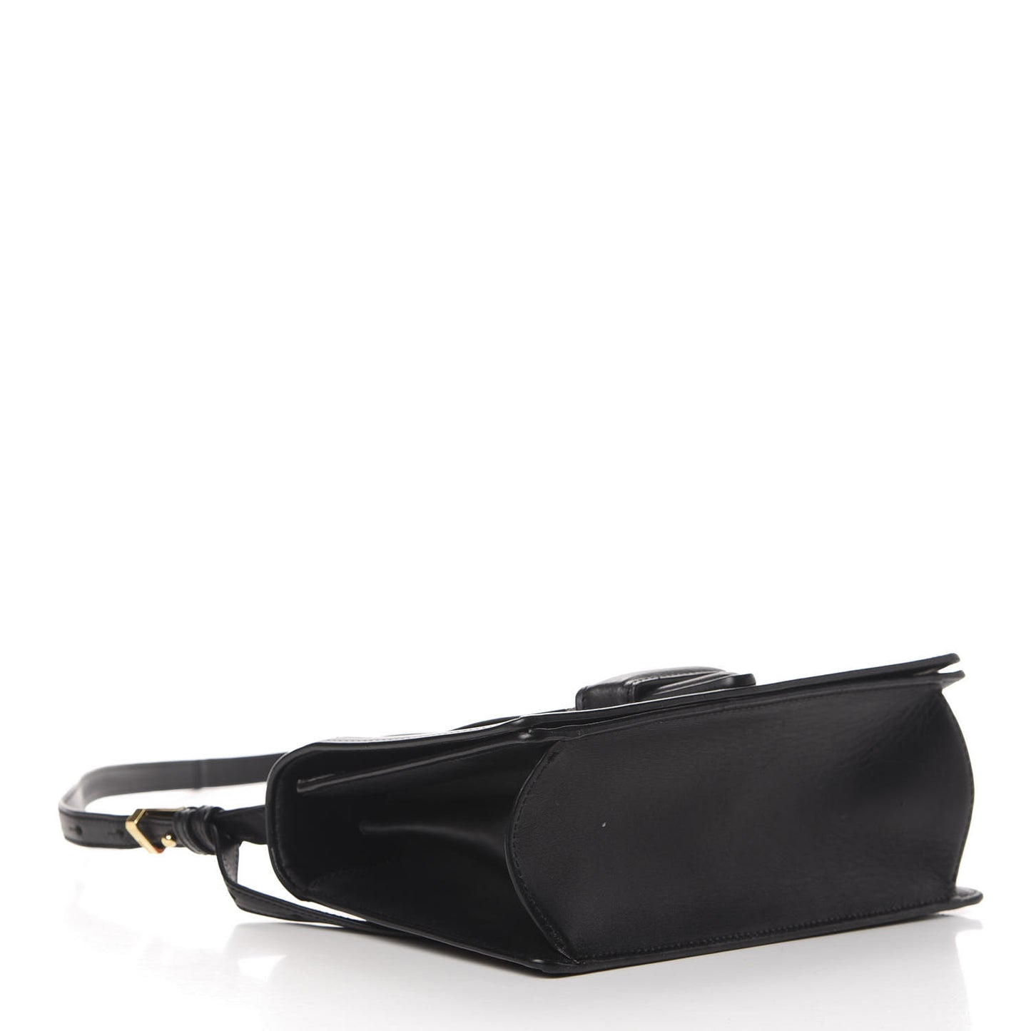 Calfskin Barcelona Striped Shoulder Bag Multicolor