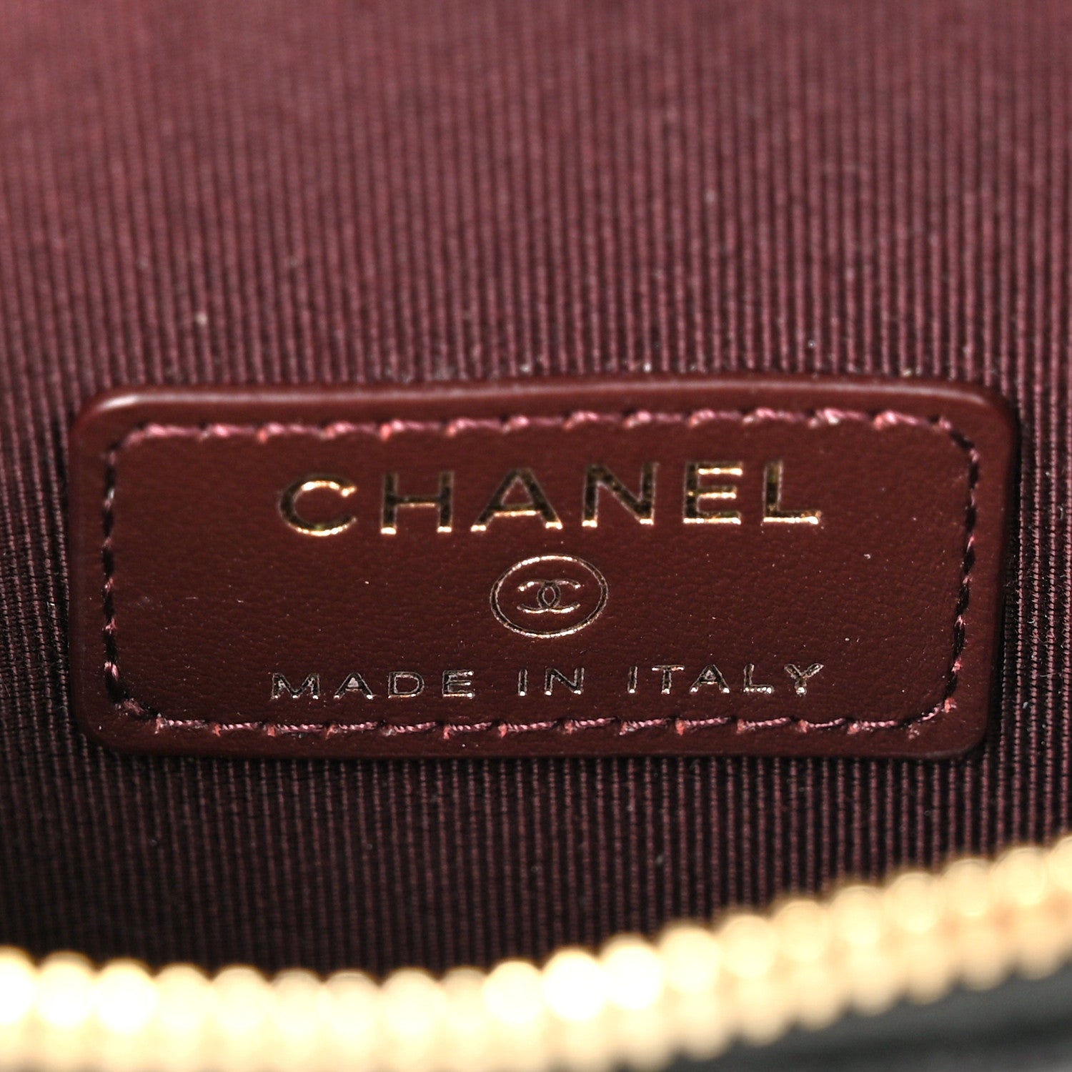 Chanel Caviar Quilted Phone Holder With Chain Black 6 of 8