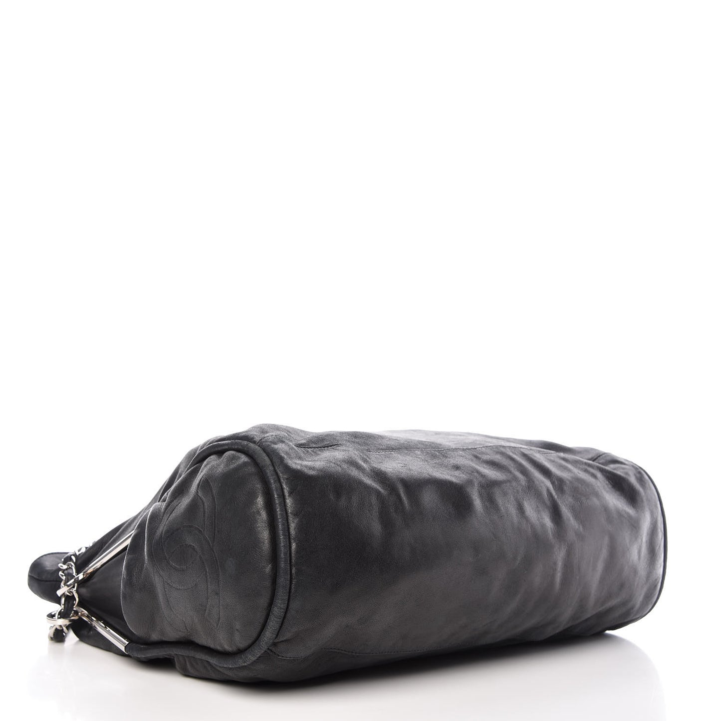 Lambskin Large Ultimate Soft Tote Black