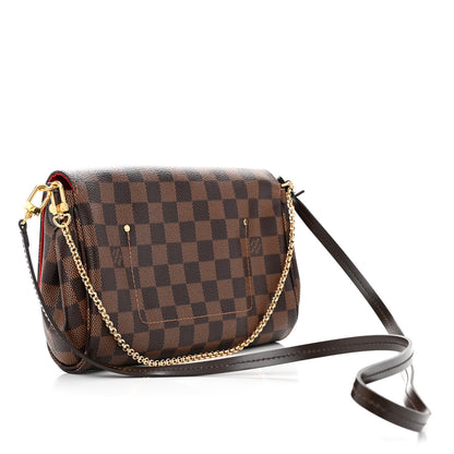 Louis Vuitton Damier Ebene Favorite MM 3 of 10