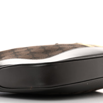 Gucci Monogram Small Jackie O Hobo Dark Brown 9 of 14