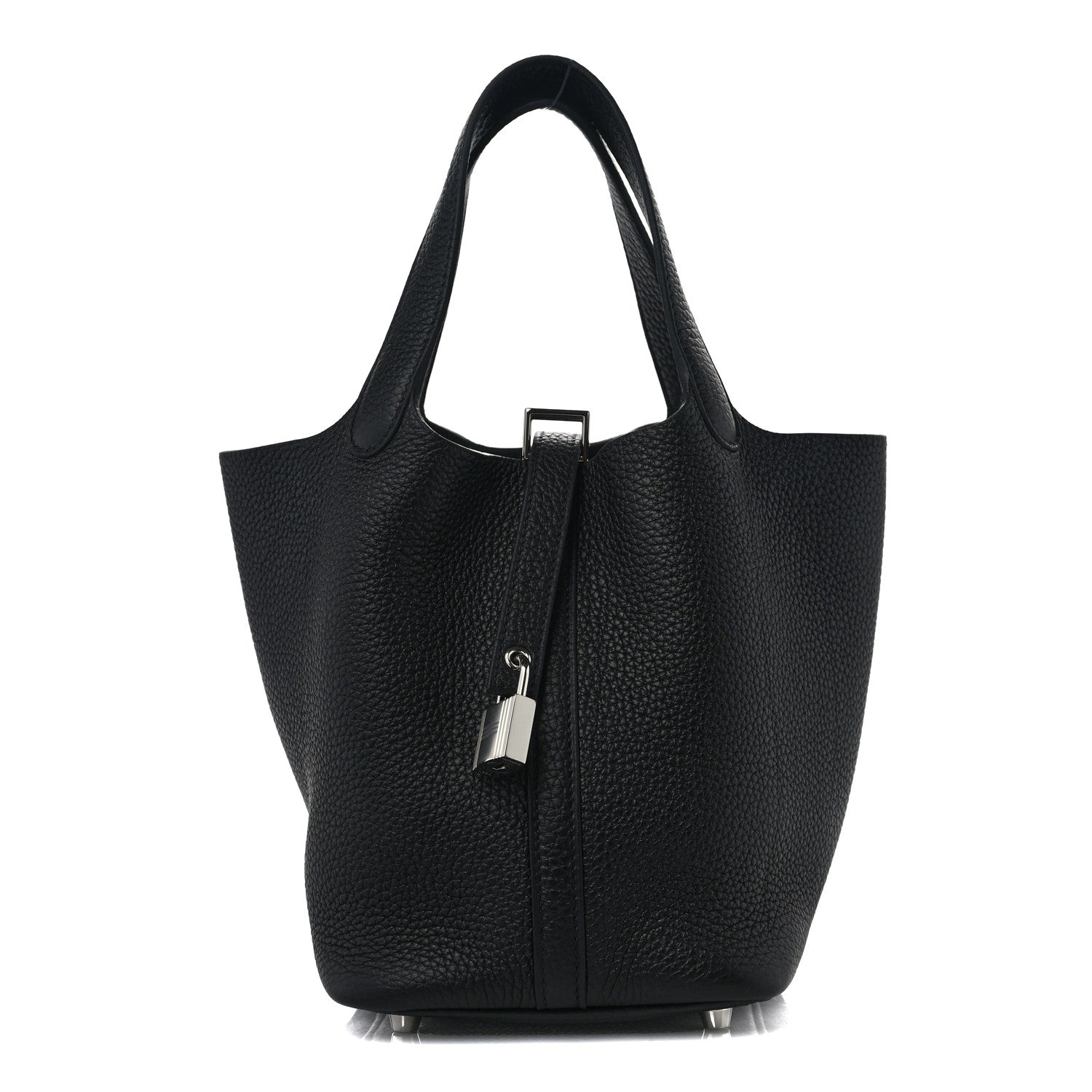 Hermes Taurillon Clemence Picotin Lock 18 PM Black 1 of 8