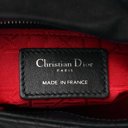 Christian Dior Lambskin Cannage Mini Lady Dior Black 6 of 22