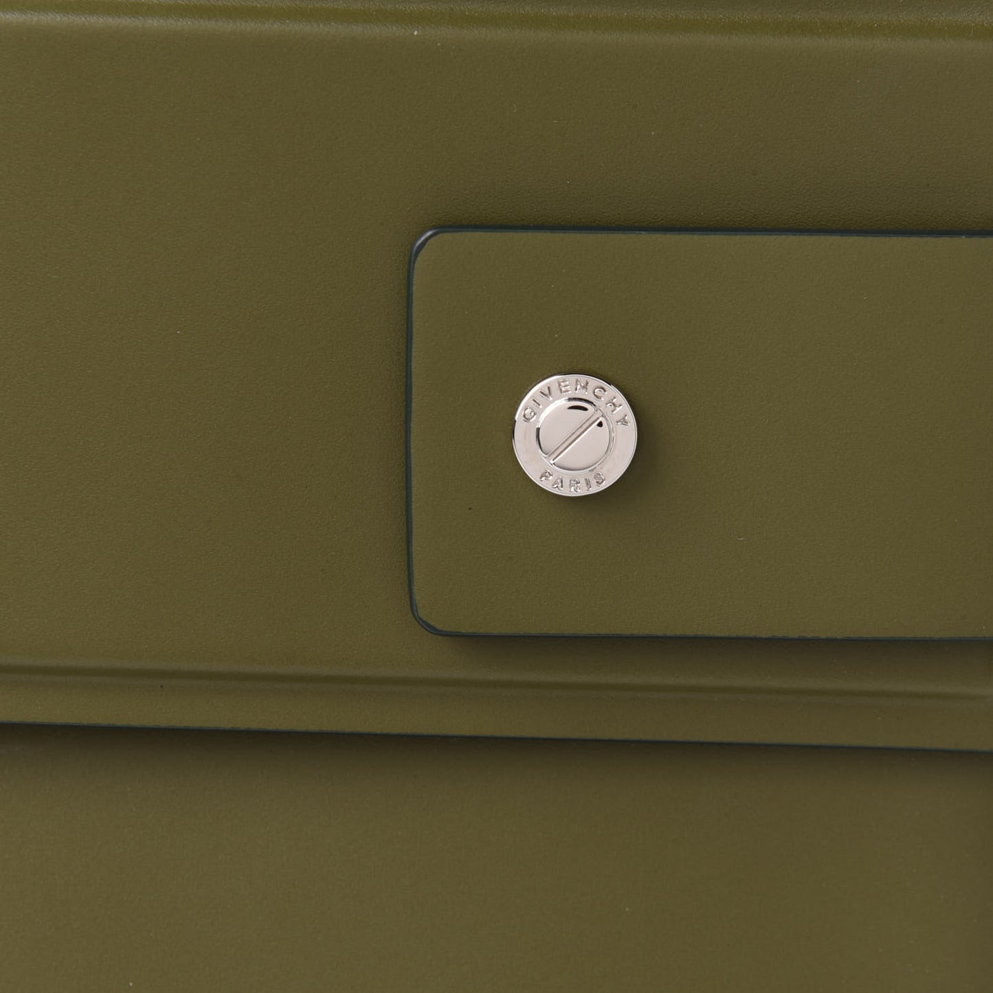Smooth Calfskin Small Horizon Satchel Khaki