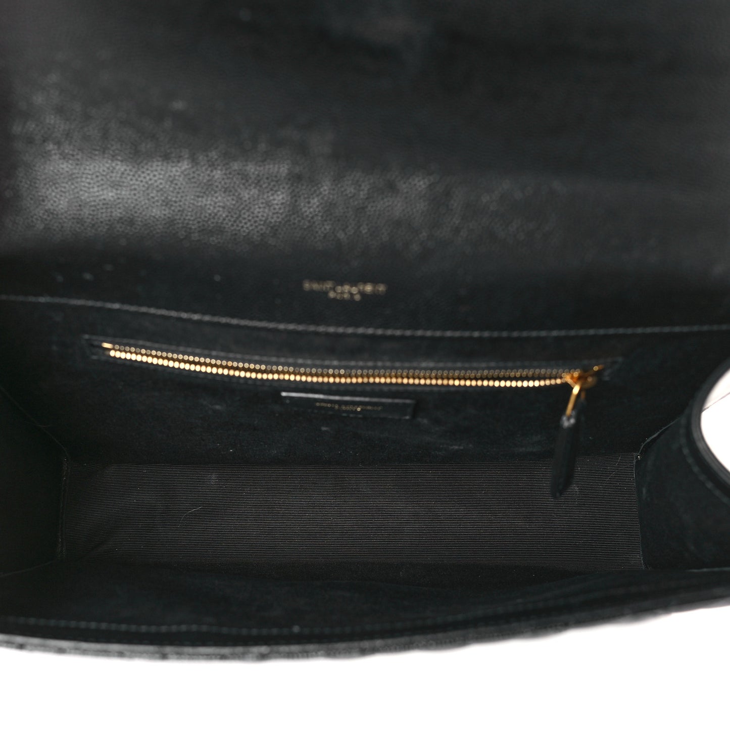 Grain De Poudre Textured Mixed Matelasse Large Triquilt Monogram Satchel