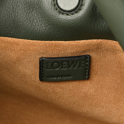 Loewe Calfskin Mini Flamenco Knot Clutch Vintage Khaki 6 of 10