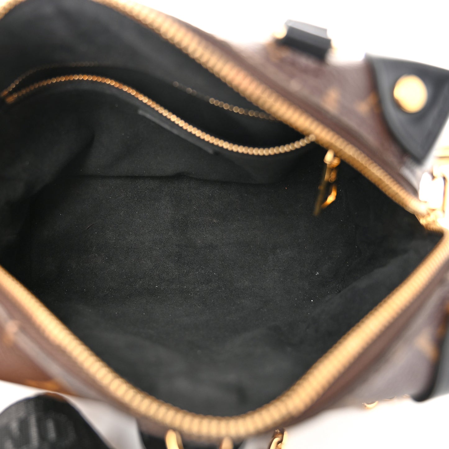 Monogram Petite Malle Souple Black