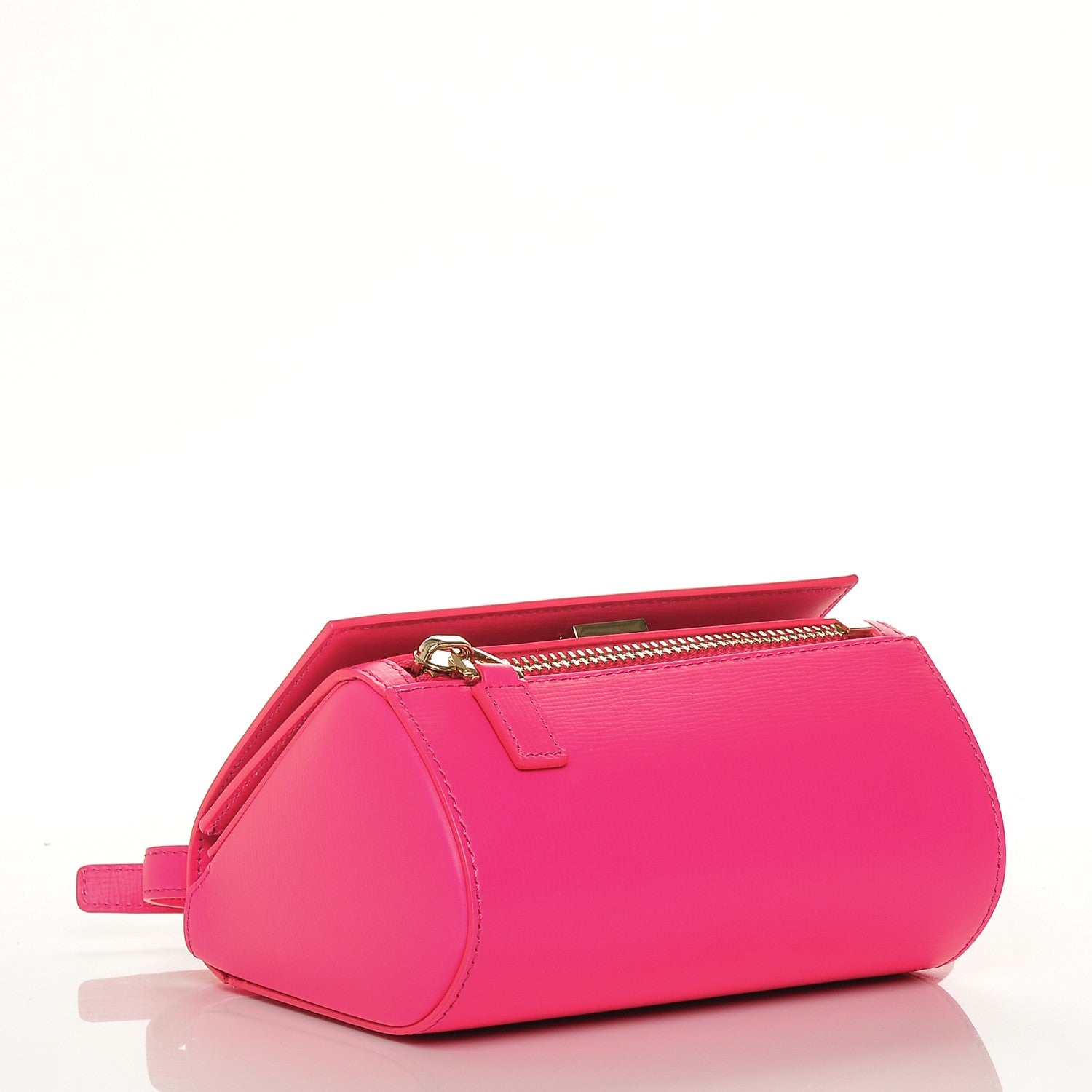Givenchy Textured Calfskin Mini Pandora Box Crossbody Bag Fuchsia 4 of 6