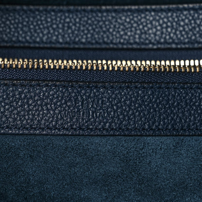 Celine Soft Grained Calfskin Belt Cabas Phantom Navy 5 of 9