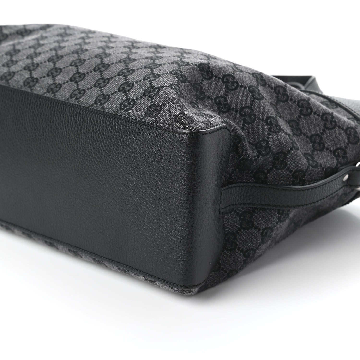 Gucci Monogram Tote Black 7 of 10