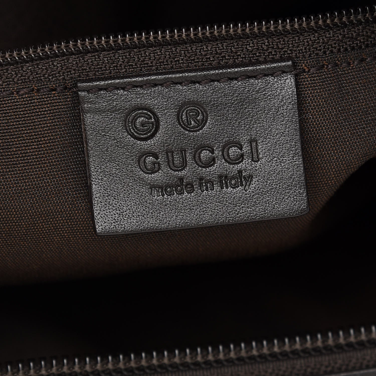 Gucci Canvas Shoulder Bag Brown 6 of 9