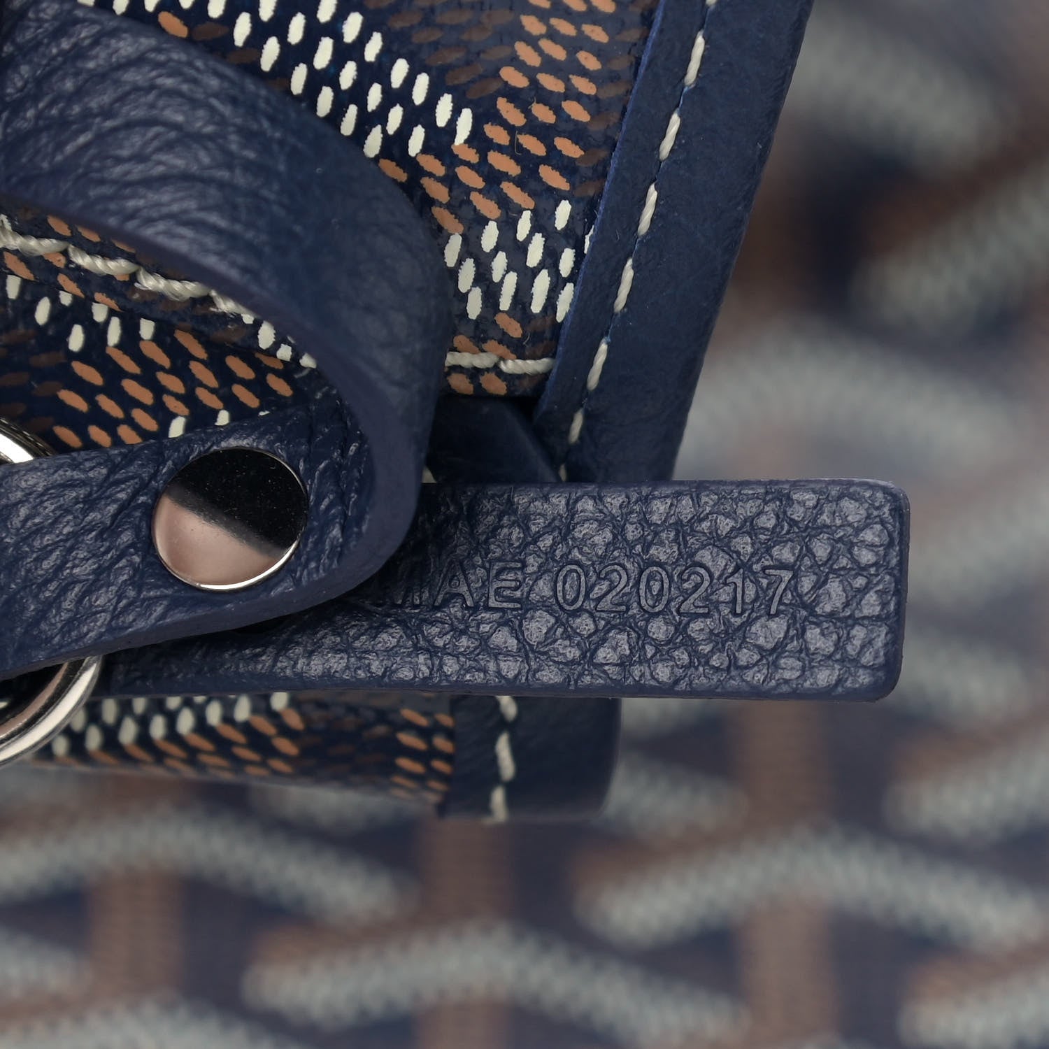 Goyard Goyardine Saint Louis PM Navy 8 of 10