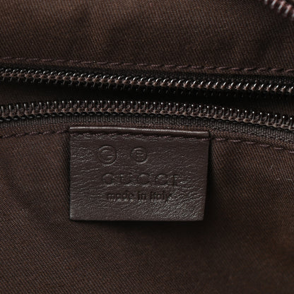 Gucci Nylon Monogram Extra Large Hobo Dark Brown 6 of 12