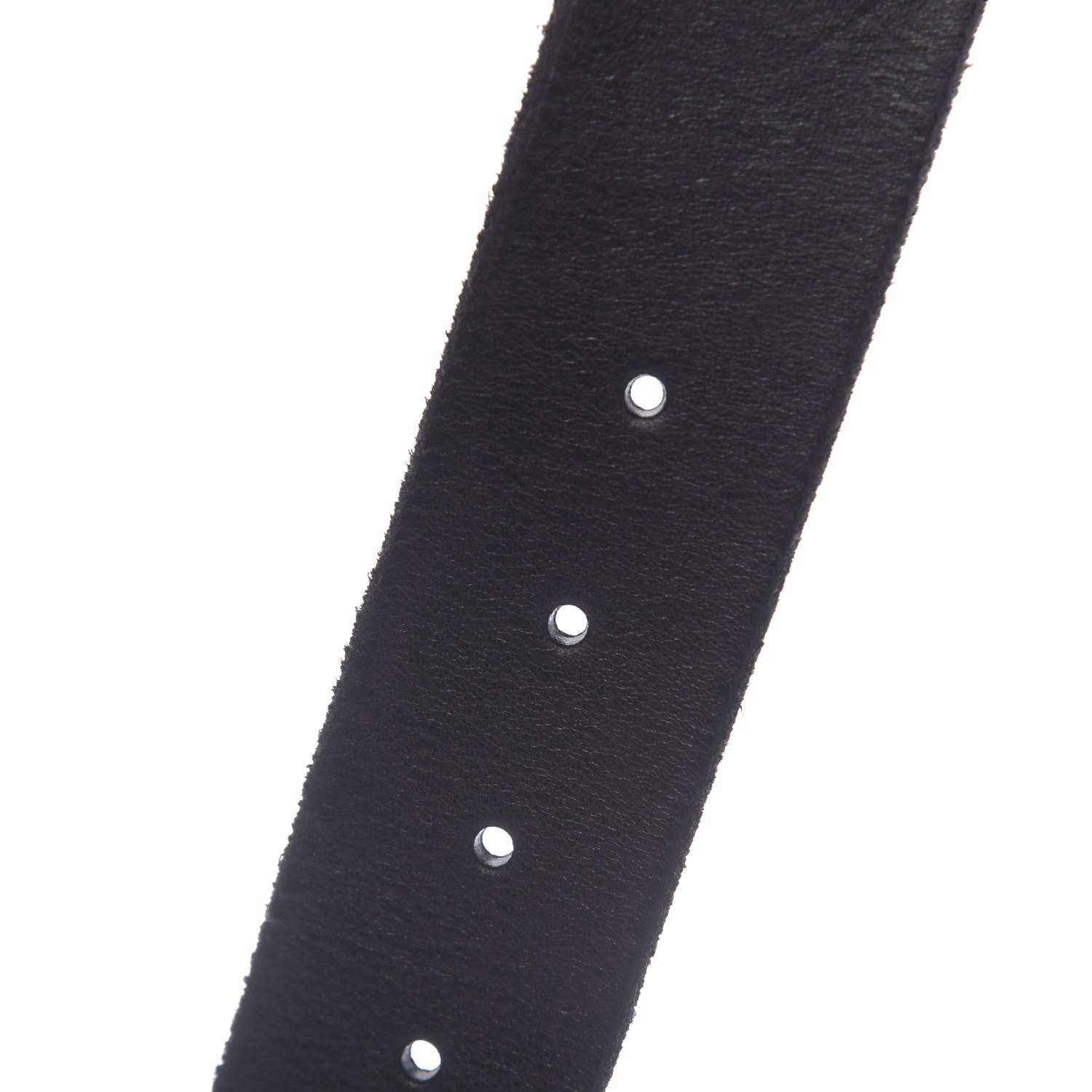 Gucci Calfskin Brass Feline Buckle Belt 80 32 Black 4 of 7