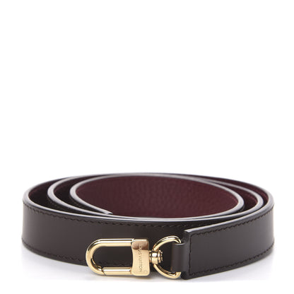 Louis Vuitton Calfskin Bond Street Shoulder Strap Brown Prune 1 of 2