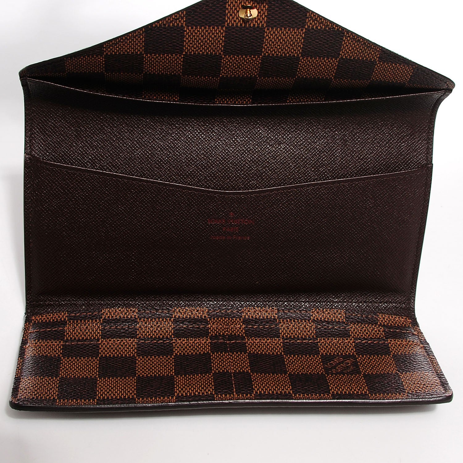 Louis Vuitton LOUIS VIUITTON Damier Ebene Josephine Wallet 5 of 8
