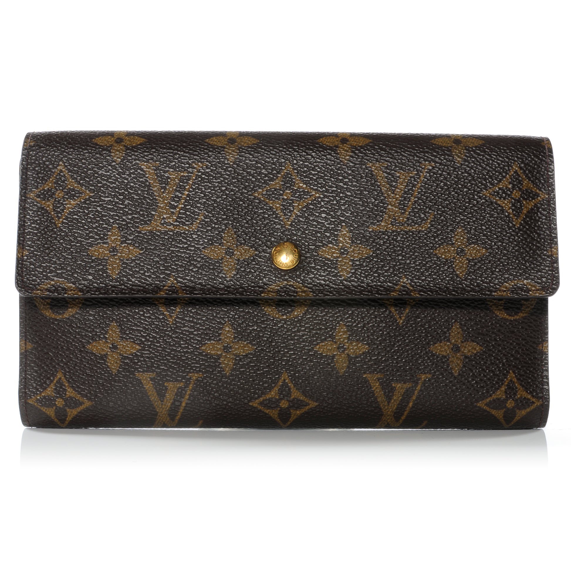 Louis Vuitton Monogram Porte Tresor International Wallet 1 of 7