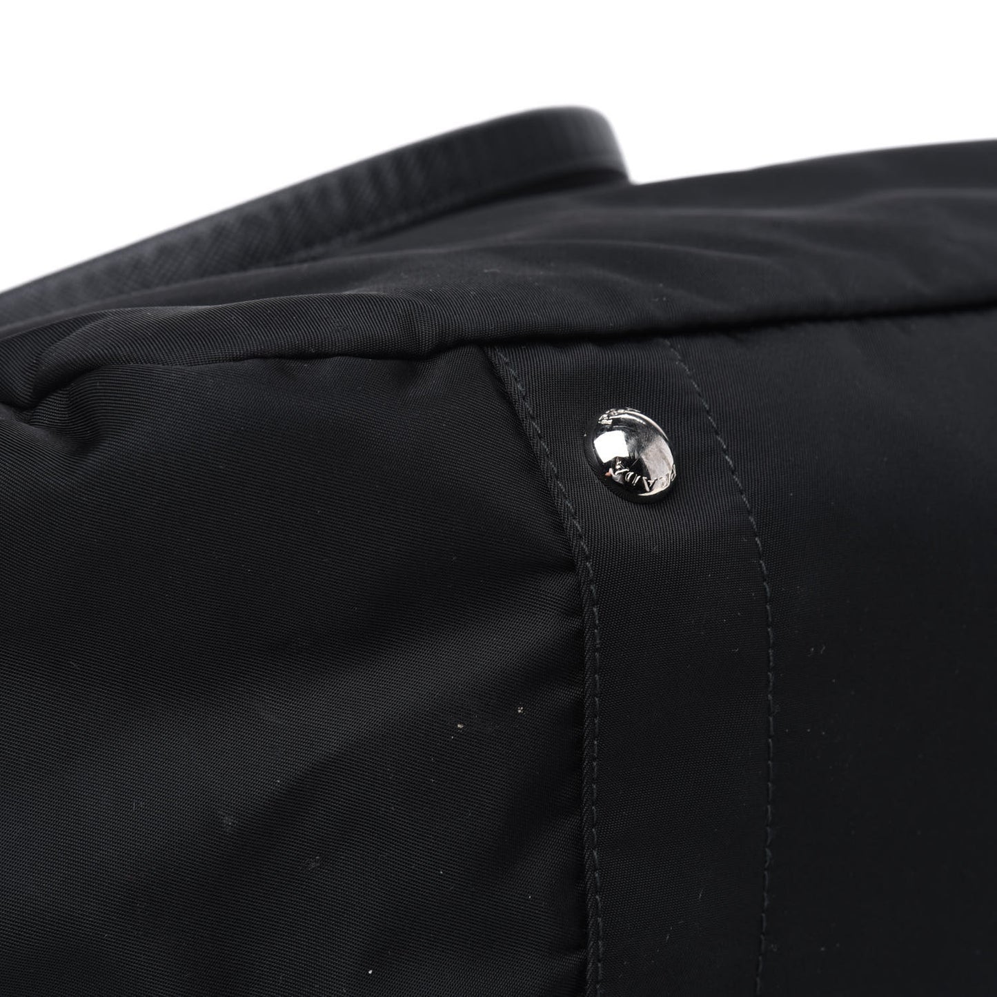 Nylon Vela Baby Bag Black