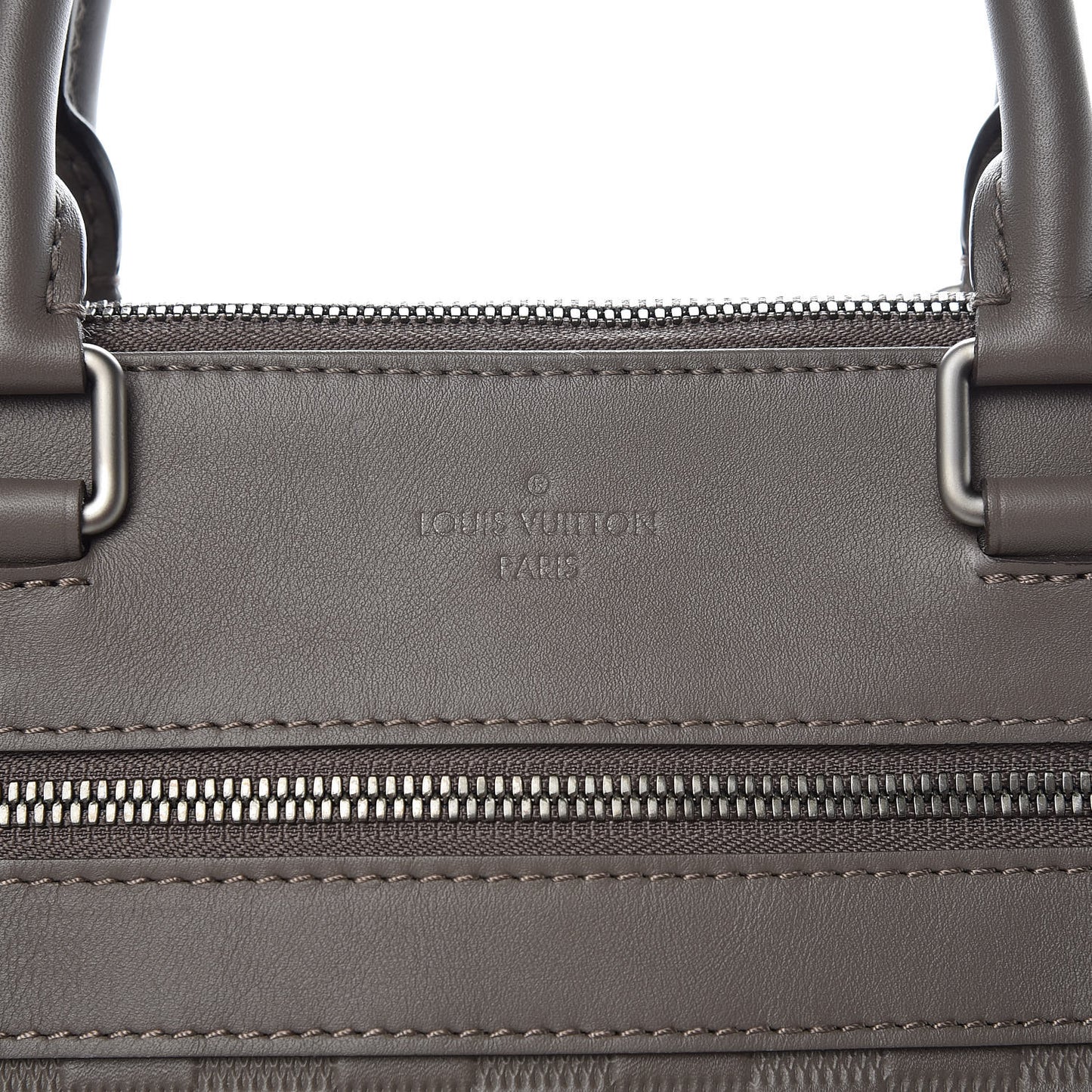 Damier Infini Porte-Documents Jour NM Granit