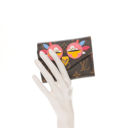 Louis Vuitton Monogram Lovely Birds Victorine Wallet 2 of 8