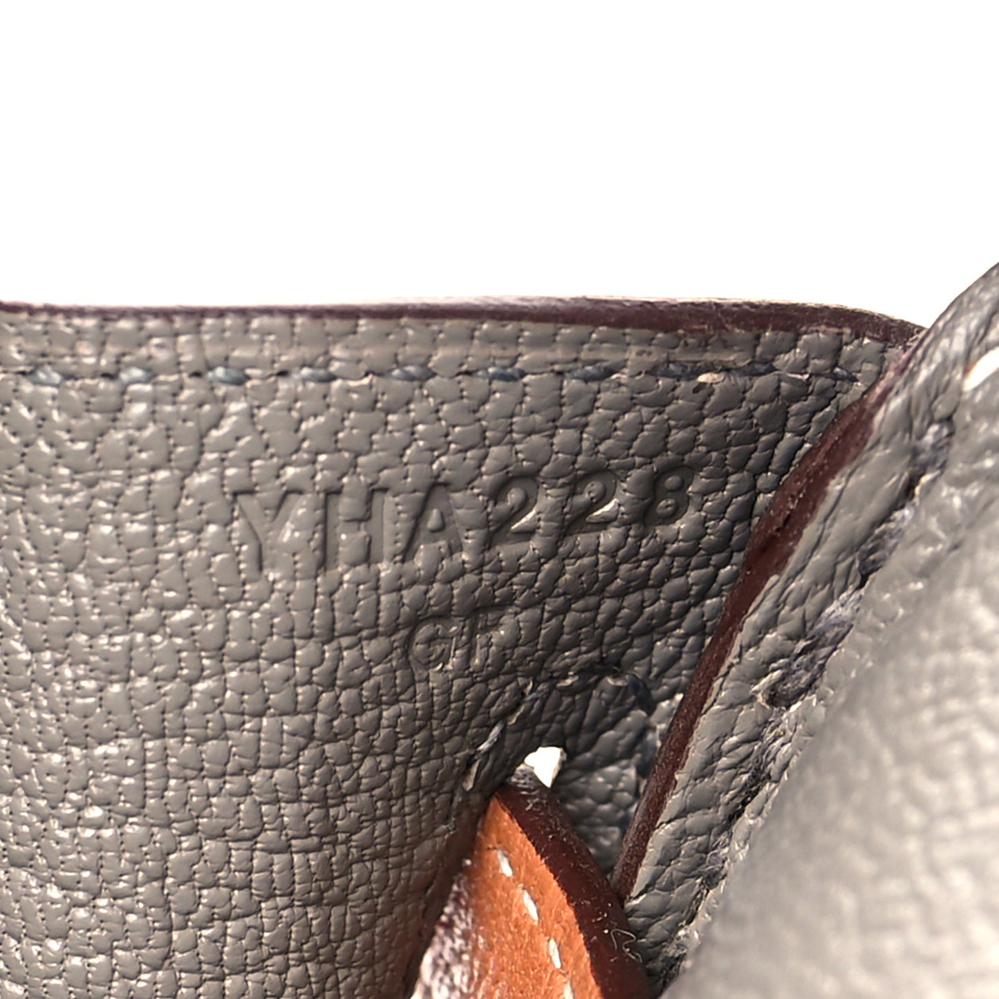 Taurillon Novillo Verso Birkin 25 Gold Gris Tourterelle