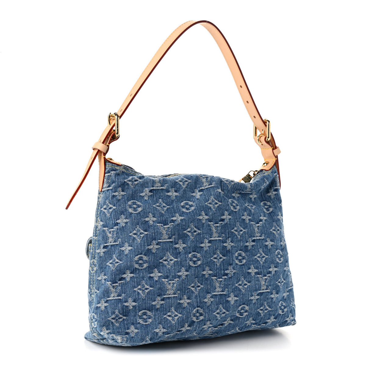 Louis Vuitton Monogram Denim Baggy NM Blue 3 of 9